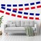 G128 France French Bunting Banner | Flag 8.2 x 5.5 Inch, Full String 33 Feet | Printed 150D Polyester, Decorations For Bar, School, Festival Events Celebration